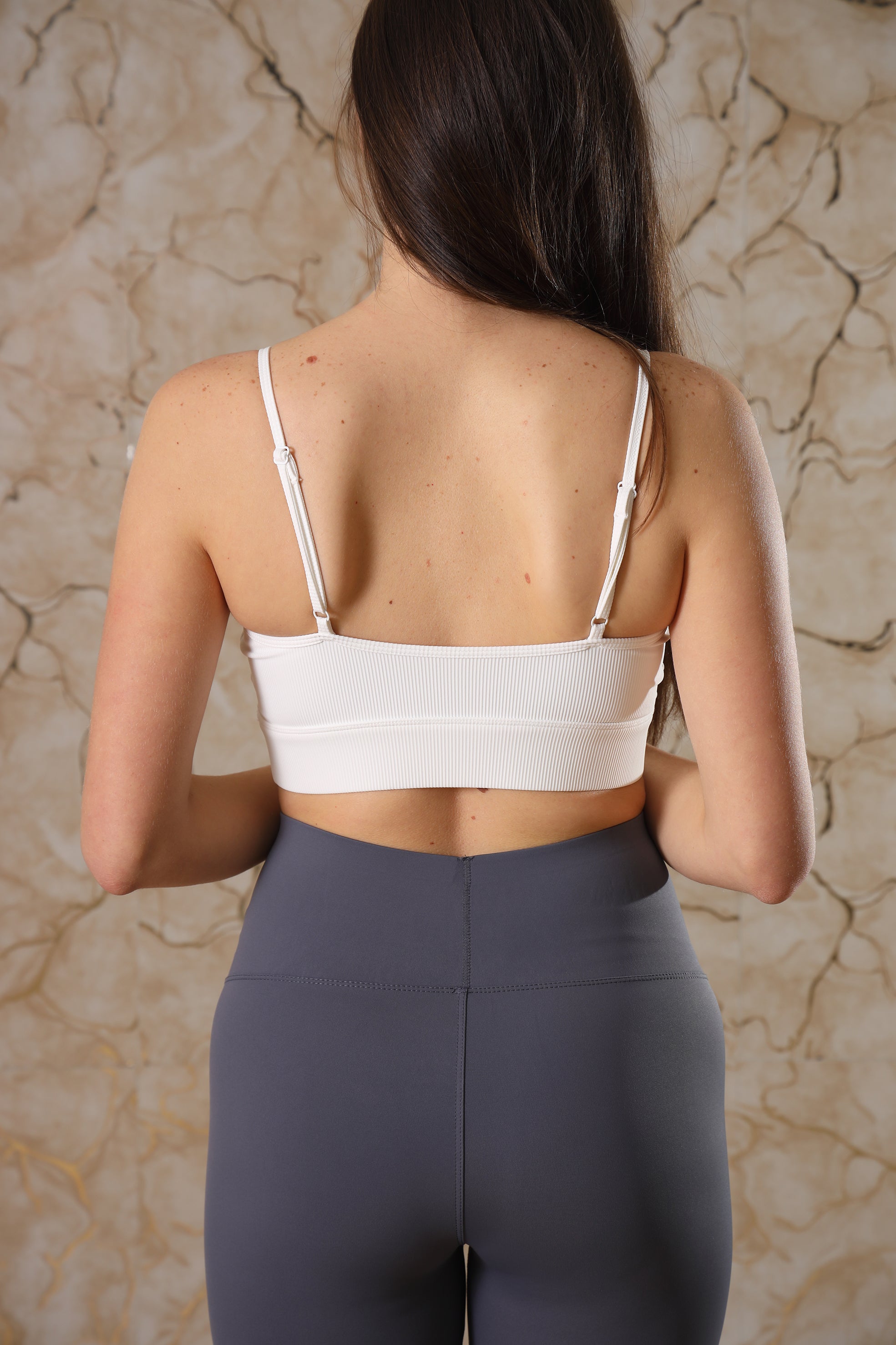 Top "Amalfi" Crop Bianco