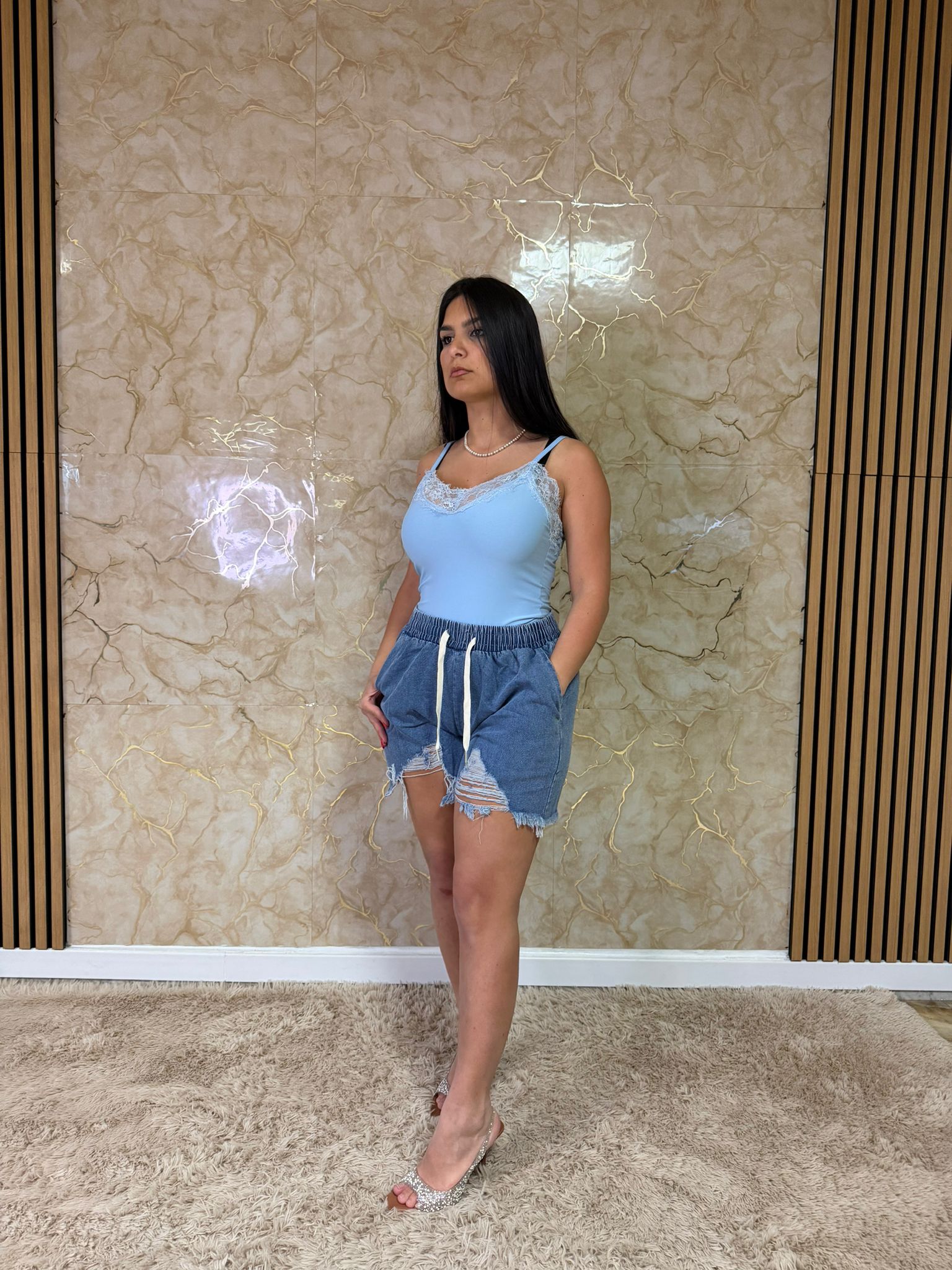Pantaloncino Denim